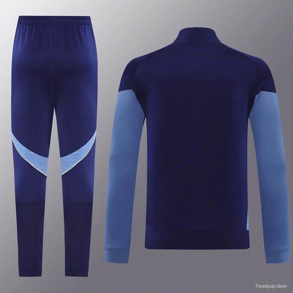 2025 Adidas Navy Full Zipper Jacket + Long Pants