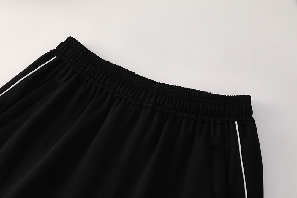 2025 Adidas Black Full Zipper Jacket + Long Pants