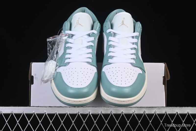 Nike Air Jordan 1 Low AJ1 Fresh Mint Green Low-Top Casual Skate Shoes DC0774-138