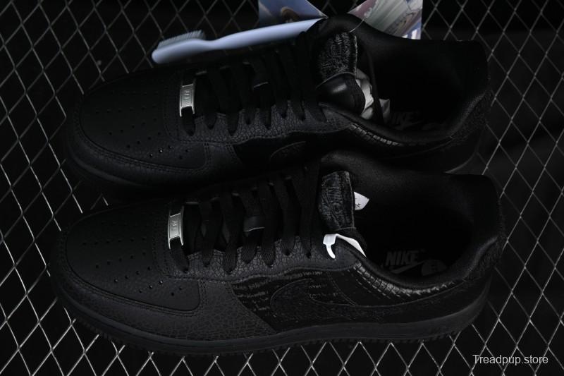 Nike Air Force 1'07 Low Casual Sneakers with Full-Length Air Cushion - HQ1977-001