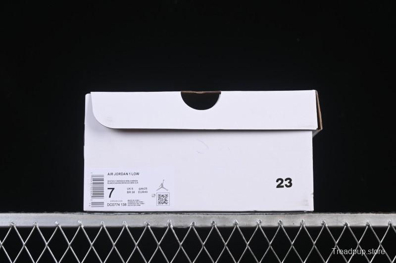 Nike Air Jordan 1 Low AJ1 Fresh Mint Green Low-Top Casual Skate Shoes DC0774-138