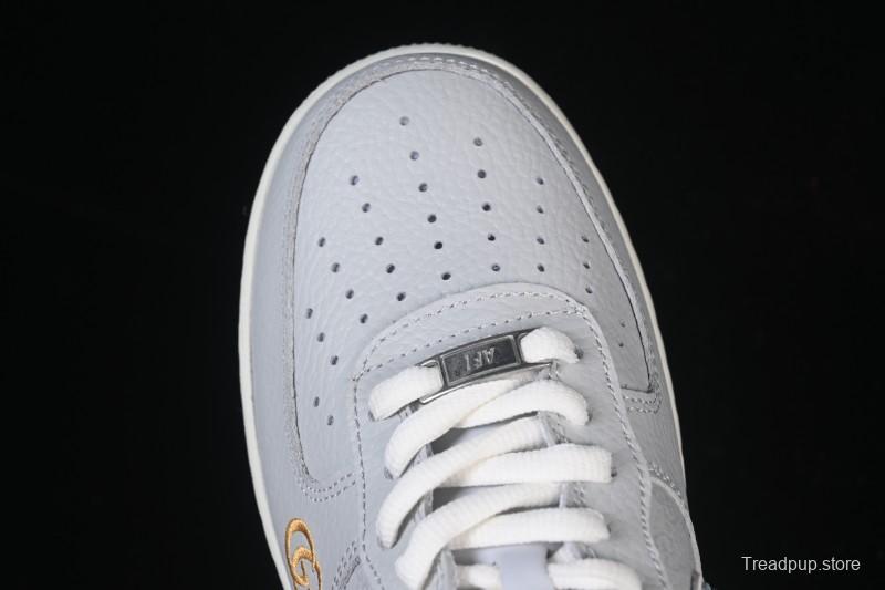 Nike Air Force 1'07 Low Gucci Collaboration Gray Blue Casual Sneakers - YF9511-800