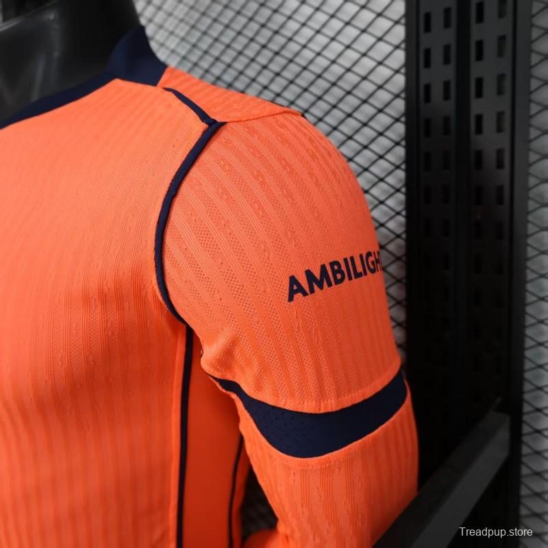 Player Version 25/26 Barcelona Third Long Sleeve Jersey