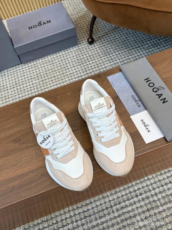 Hogan H-STRIPES Series Couple Thick Sole Dad Shoes Sneakers - AS00350