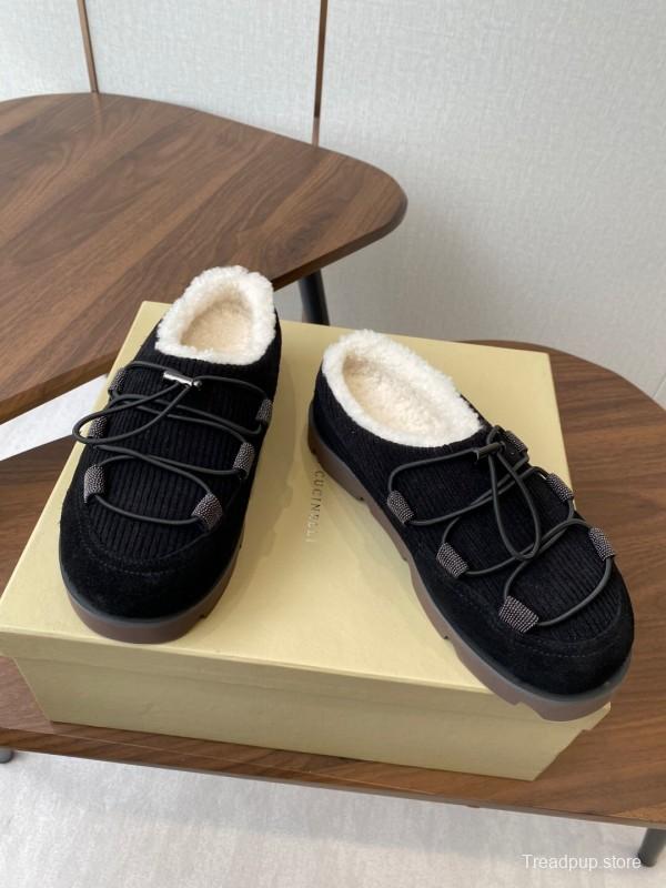 Brunello Cucinelli Open Walk Ankle Boot Winter Snow Boots - AS00300