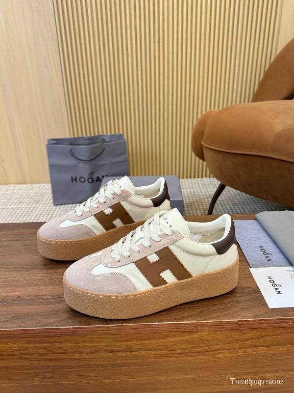 Hogan Platform Series H698 Thick Sole Casual Sneakers - H698