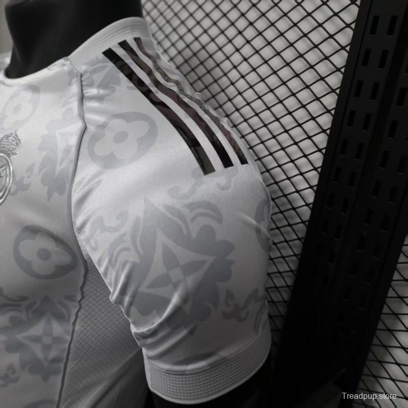 25/26 Player Version  Real Madrid Special Edition White Jersey