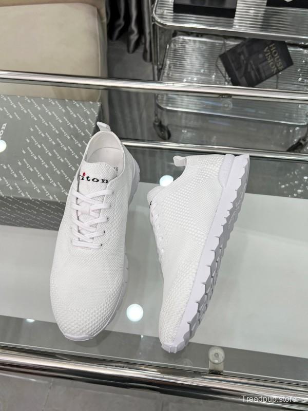 Kiton Four Seasons Classic Casual Knit Shoes - KFY00300