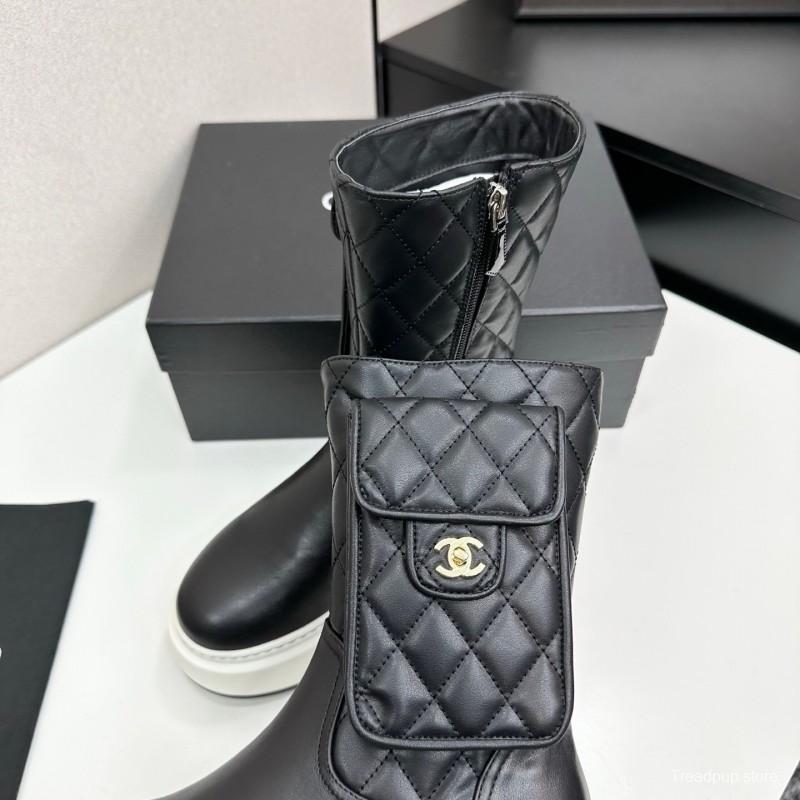 Chanel 2025/SS Short Boots Essential Fall/Winter Item - LY00390