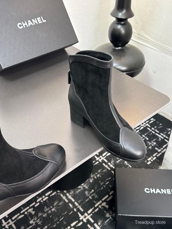 Chanel 2025 SS Short Boots Essential Fall Winter Fashion Item - LY00390