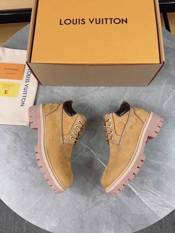 Timberland LV Monogram Ankle Boots Waterproof Suede - LY00370