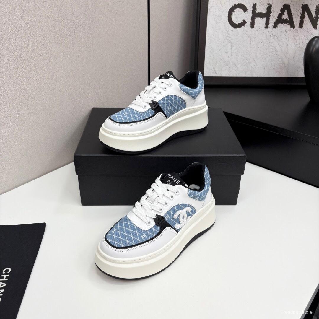 Chanel 2025 SS Panda Casual Sneakers - LY00340