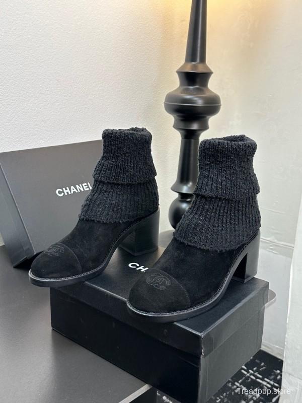 Chanel 2025/SS Short Boots Essential Autumn Winter Item - LY00260