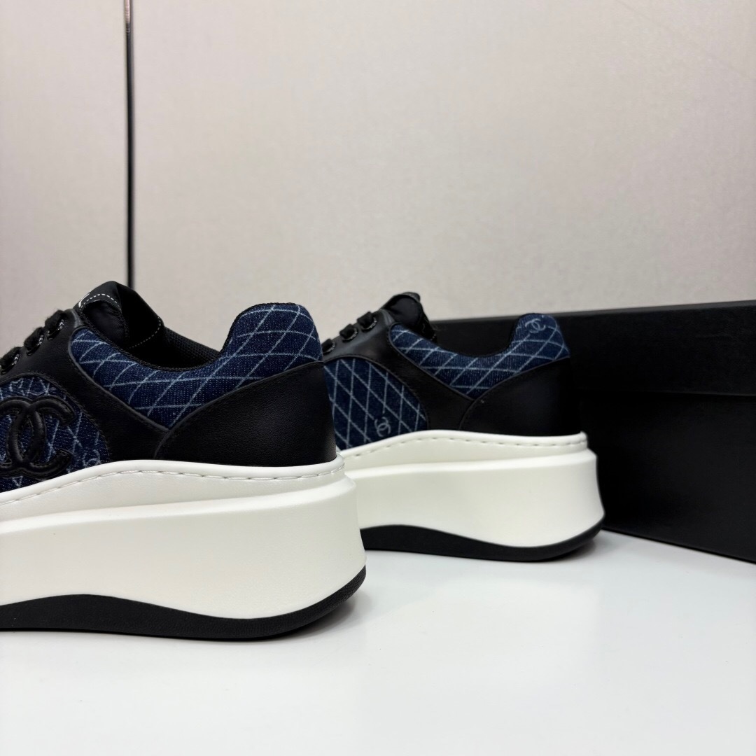 Chanel 2025 SS Panda Casual Sneakers - LY00340