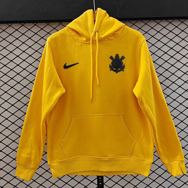 Player Version 25/26 Corinthians Black Full Zipper Jacket-9 Colors