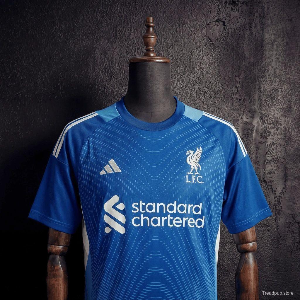 25/26 Liverpool Goalkeeper Blue Jersey