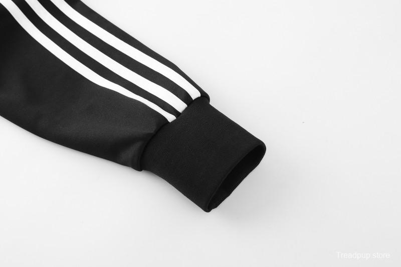 2026 Adidas Black Full Zipper Jacket + Long Pants