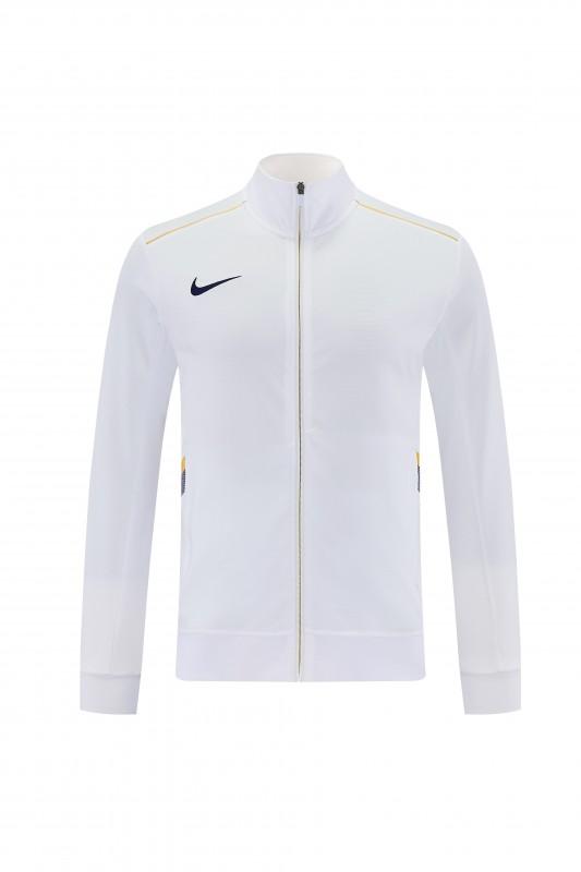 2026 NIKE White Full Zipper Jacket + Long Pants