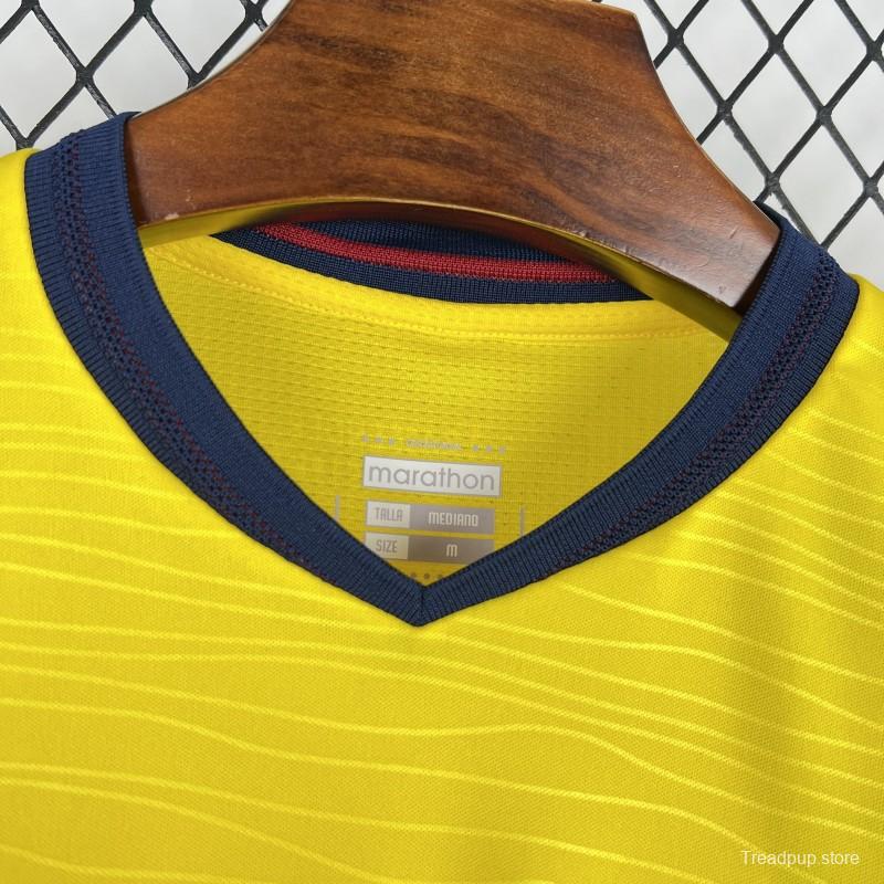 2026 Mens Ecuador World Cup Home Jersey