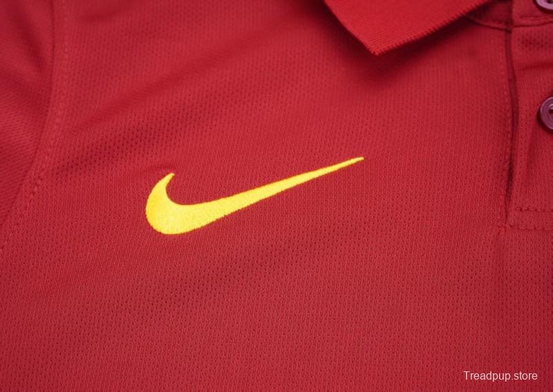 Retro Kids 14/15 AS Roma Maroon Home Jersey
