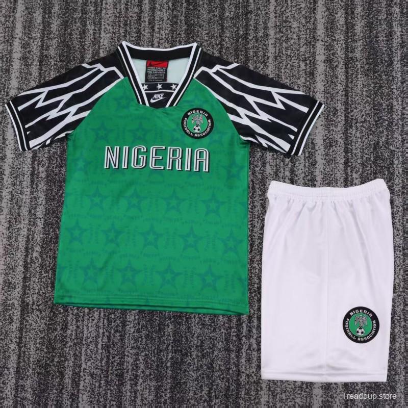 Retro Kids 1994 Nigeria Home Jersey