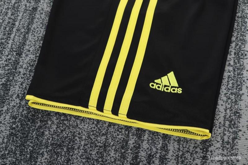 Retro 2010/11 Kids Liverpool Black & Yellow Away Jersey