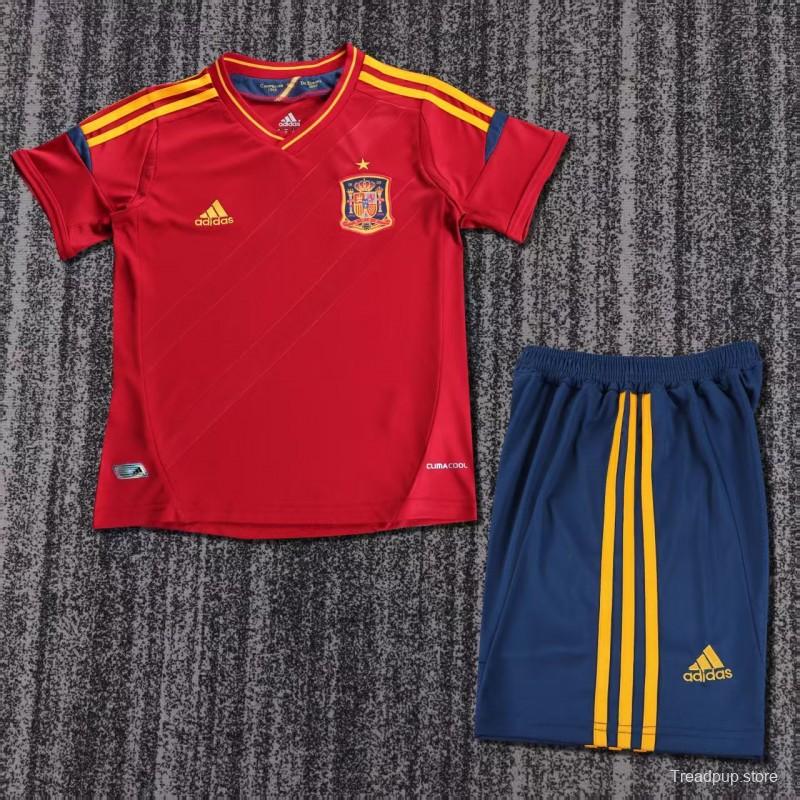 Retro Kids 2012 Spain Home Jersey