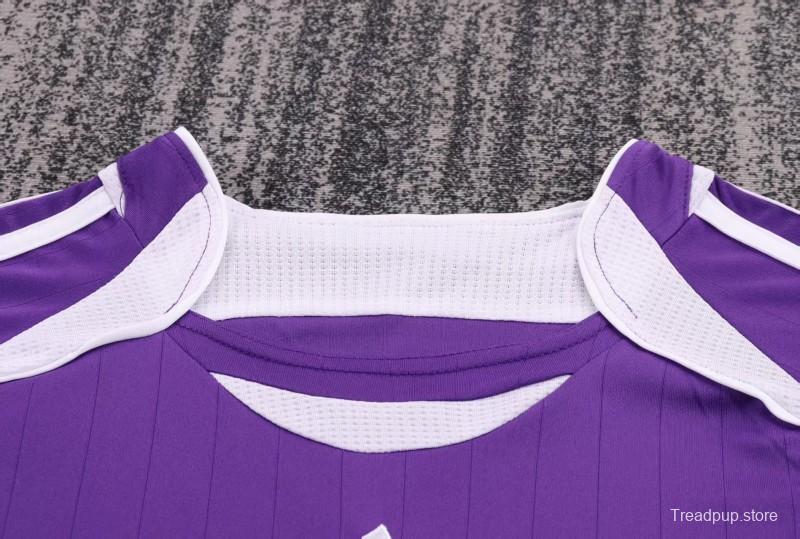 Retro Kids 06/07 Real Madrid Away Purple Jersey