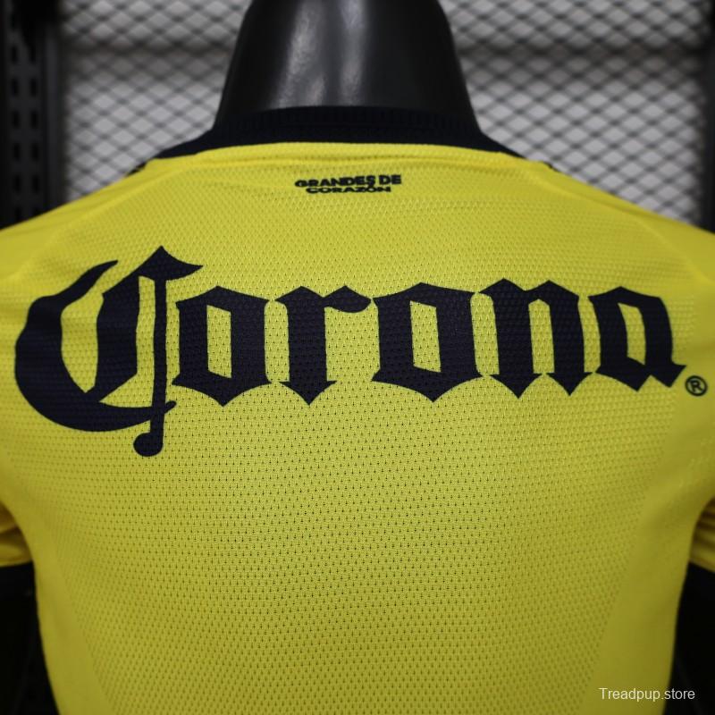Player Version 26/27 Club América Yellow  Home Jersey