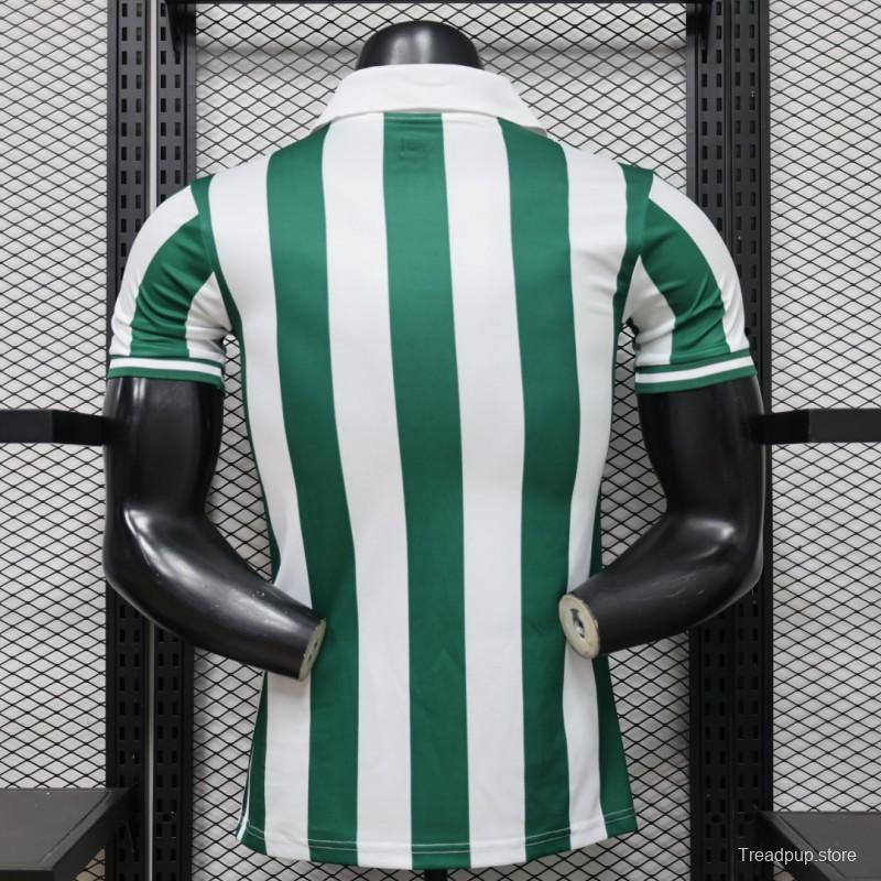 Player Version  26/27 Al Ittihad  Green & White Stripe Special Edition Jersey