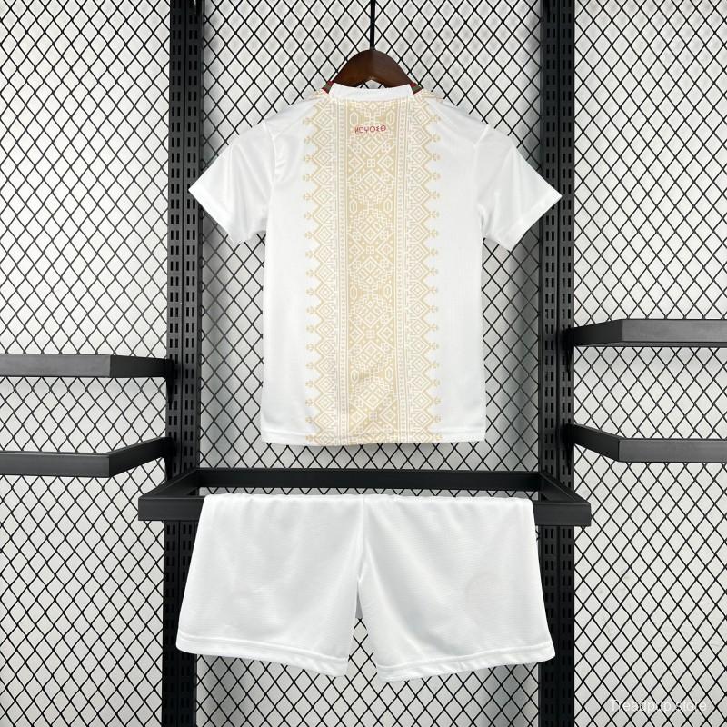 2026 Kids Morocco World Cup Away Kit