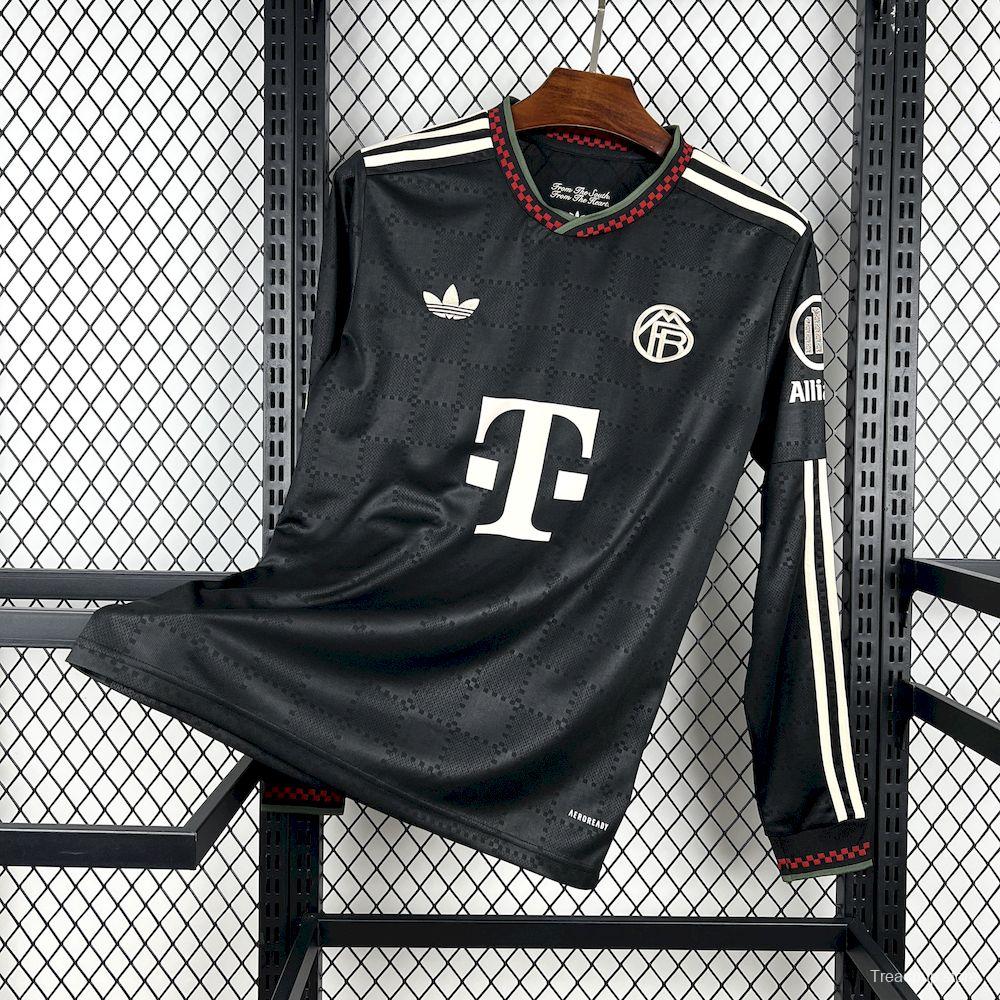 2025/26 Mens Bayern Munich Third Long Sleeve Jersey