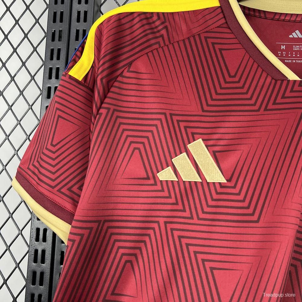 2026 Mens Venezuela World Cup Home Jersey