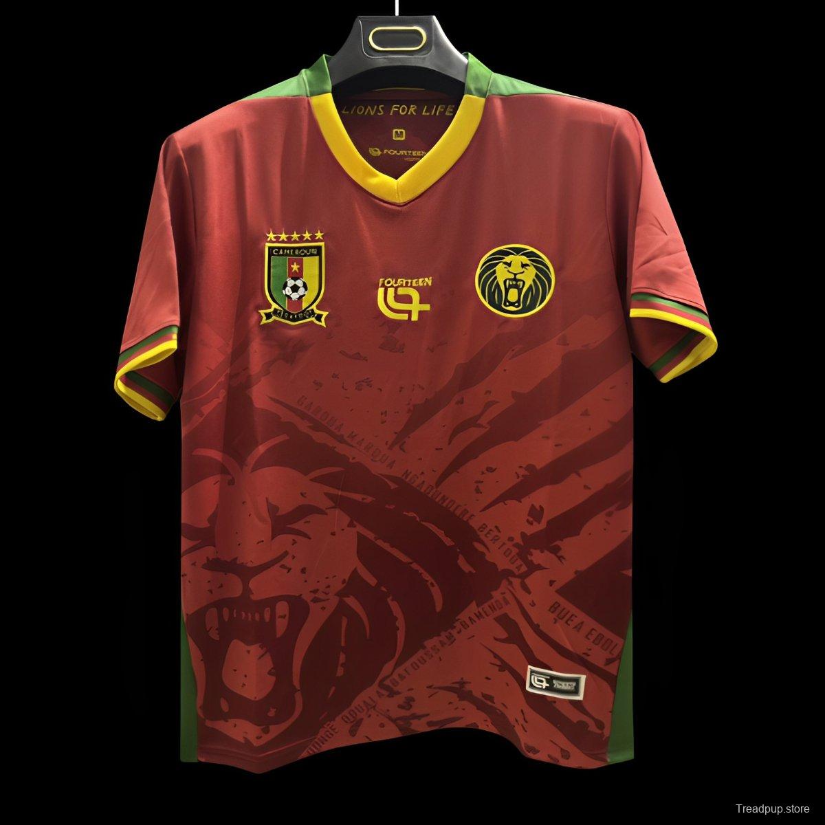 2025 Cameroon Away Wine Jersey