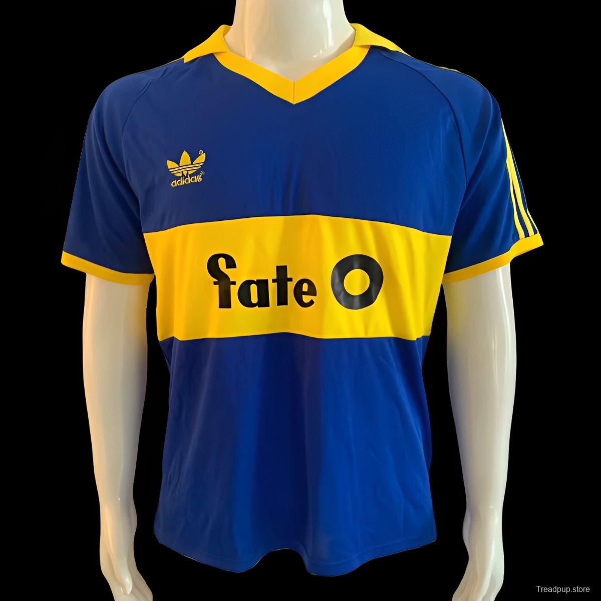 Retro 86/88 Boca Juniors Home Jersey