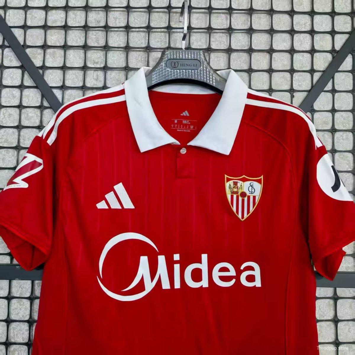 25/26 Valencia Away Red Jersey