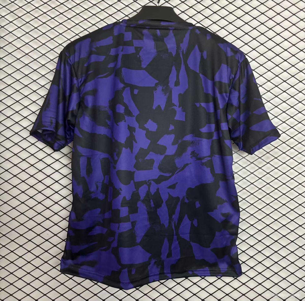 25/26 Colo-Colo Purple with Camouflage Pattern Pre-Match Jersey