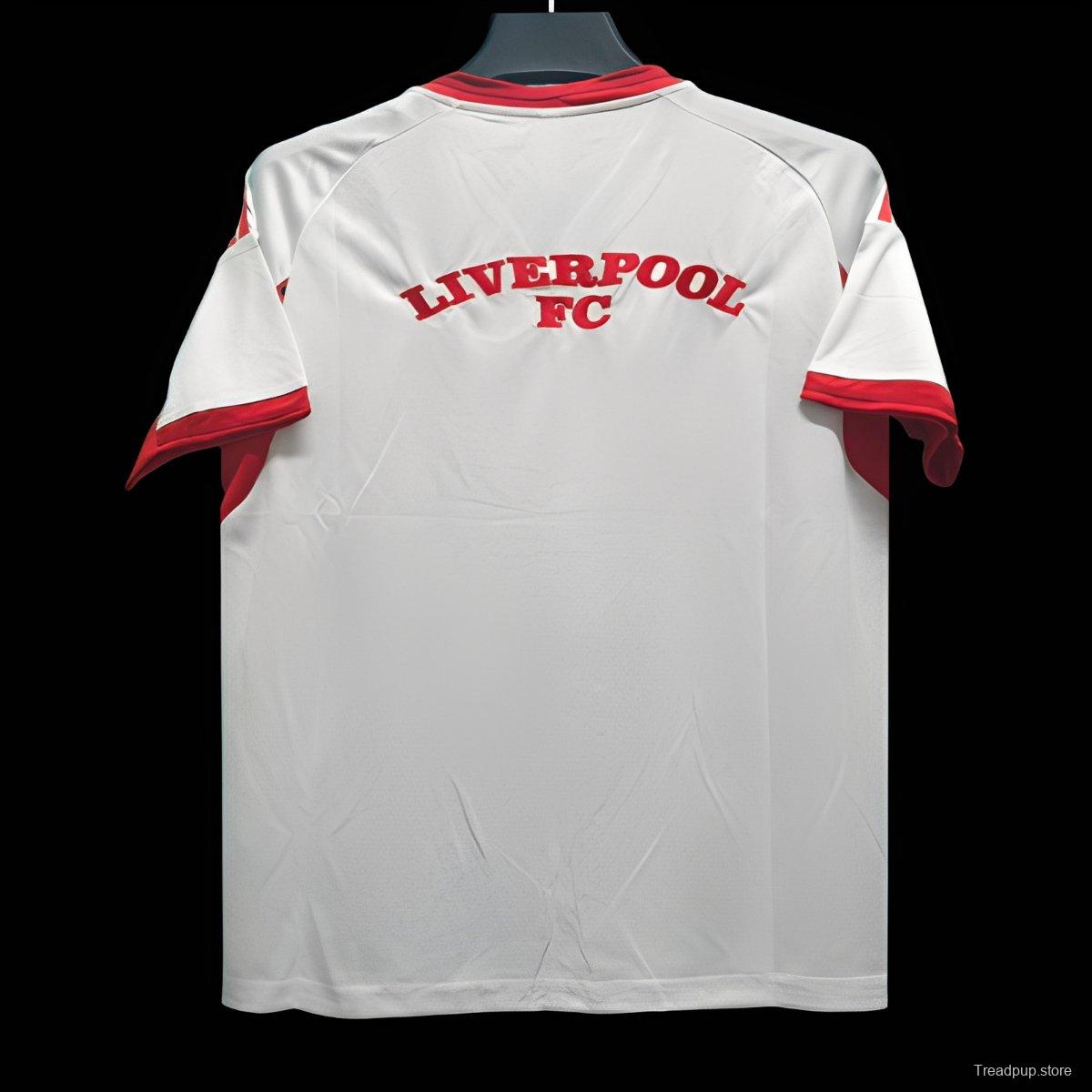 25/26 Liverpool US Pack WHITE Baseball Jersey