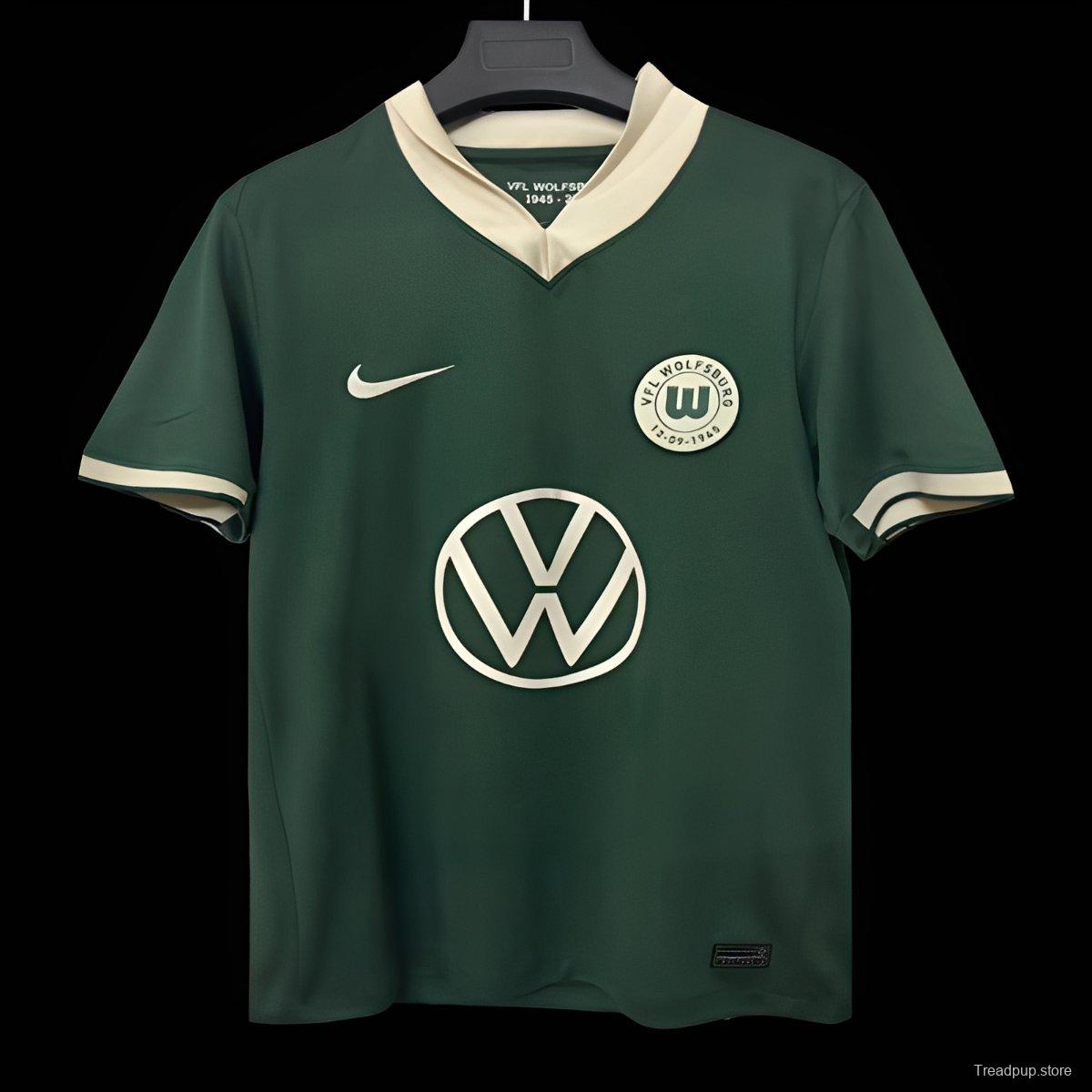 25/26 VFL Wolfsburg 80Th Anniversary Green Special Jersey