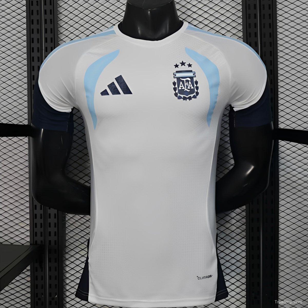 Player Version 2026 Argentina White Training Jersey