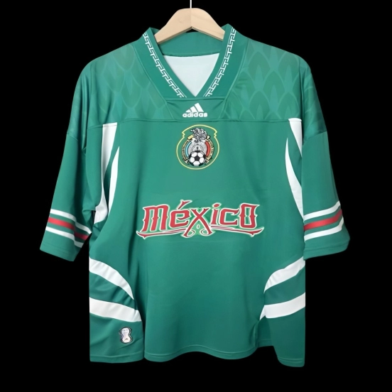 2026 Mexico Bringback Remixed Green Jersey Oversized Fit