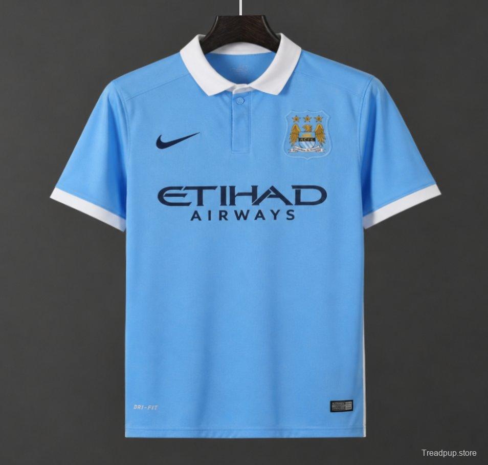 Retro 15/16 Manchester City Home Jersey