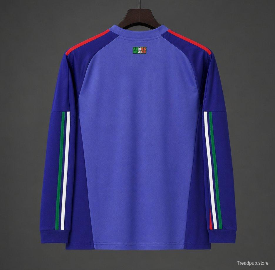 2026 Meixco ’Away Goalkeeper Purple Long Sleeve Jersey