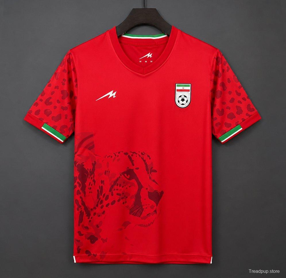 2026 Iran Away Red Jersey