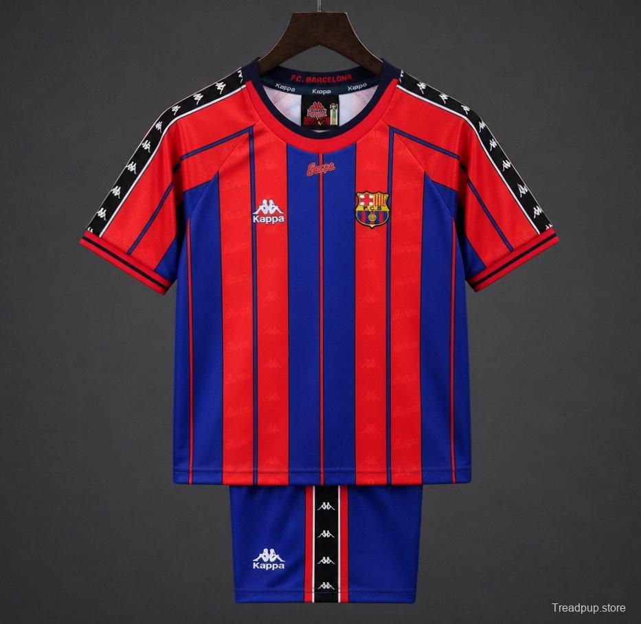 Retro Kids 97/98 Barcelona Home Jersey