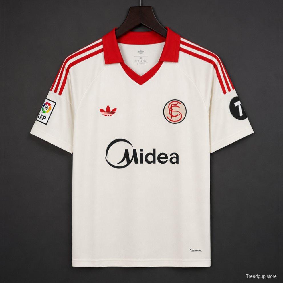 2025/26 Mens Sevilla FC Retro Jersey