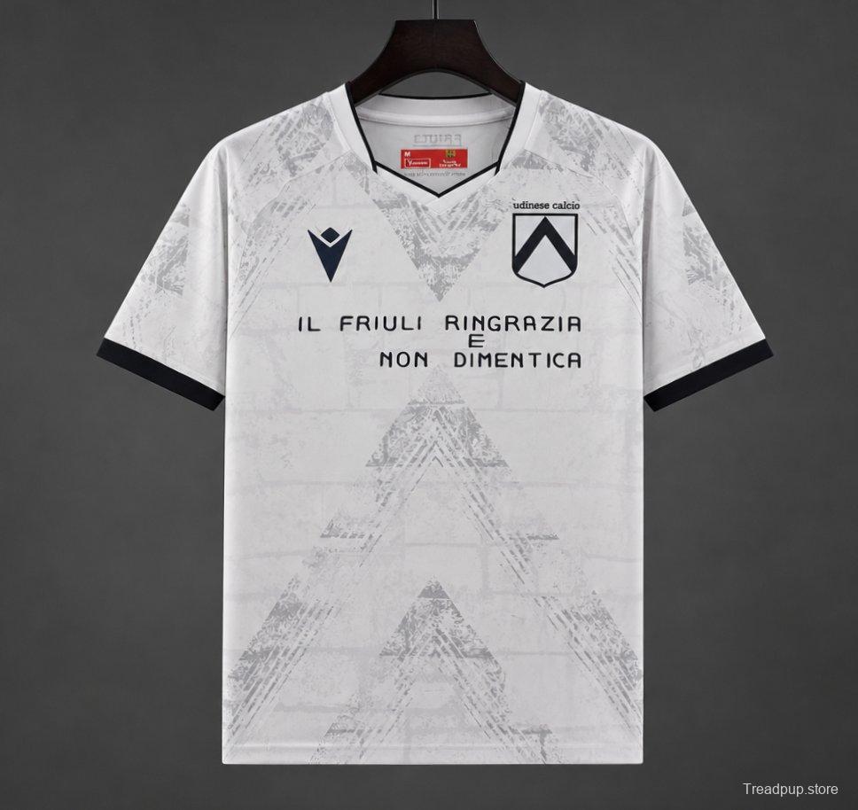 25/26 Udinese Calcio 50th Anniversary Stone-Colored Jersey