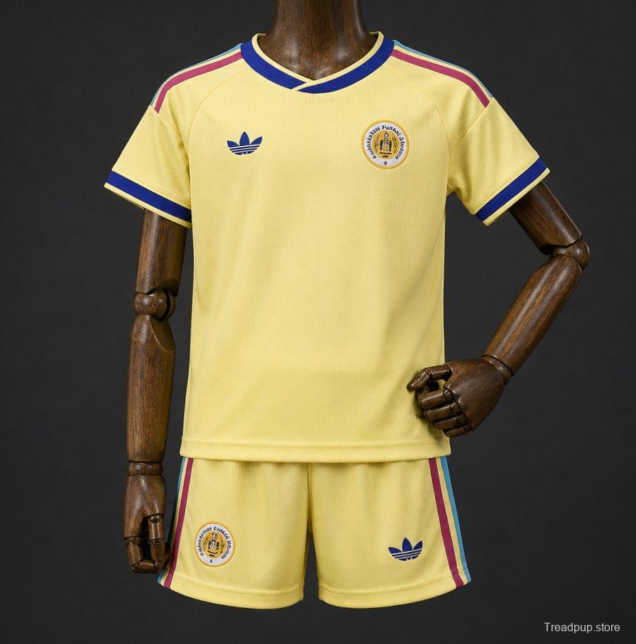 2026 Kids Curaçao World Cup Away Kit